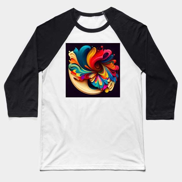 Fine Arts Baseball T-Shirt by Flowers Art by PhotoCreationXP